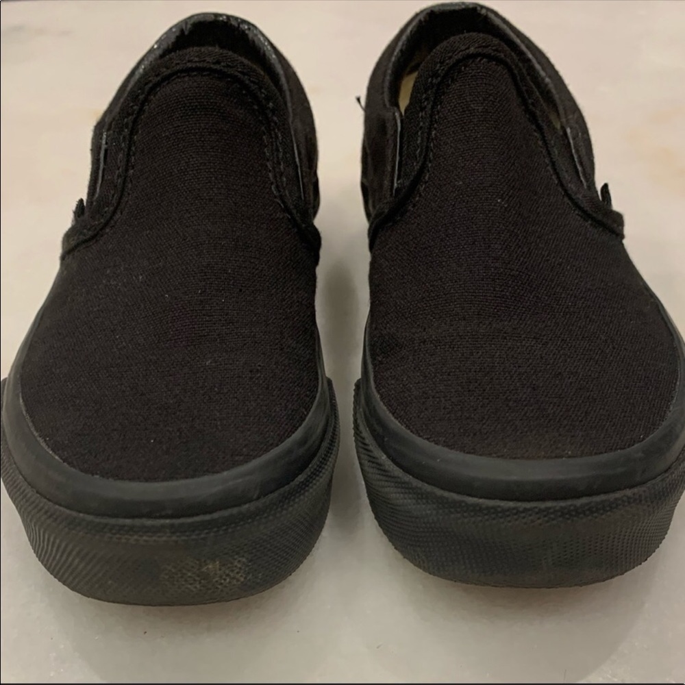 kids black vans